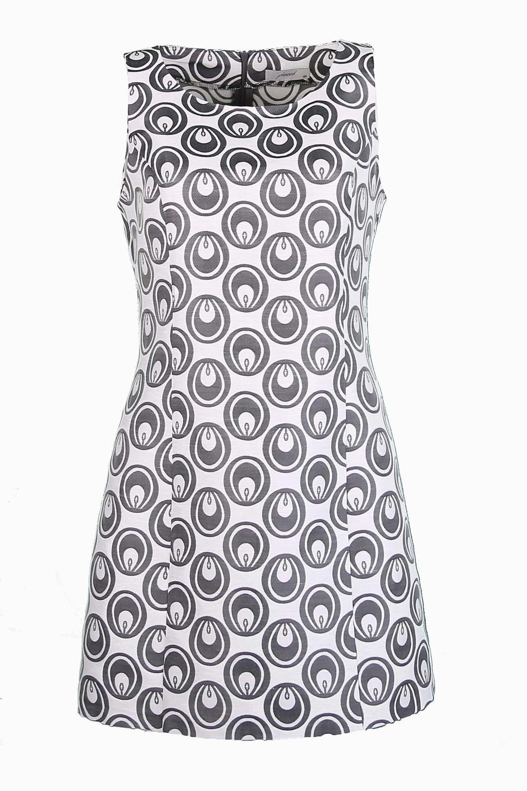 Sen A-1 Füme Damla Brokar Mini Elbise