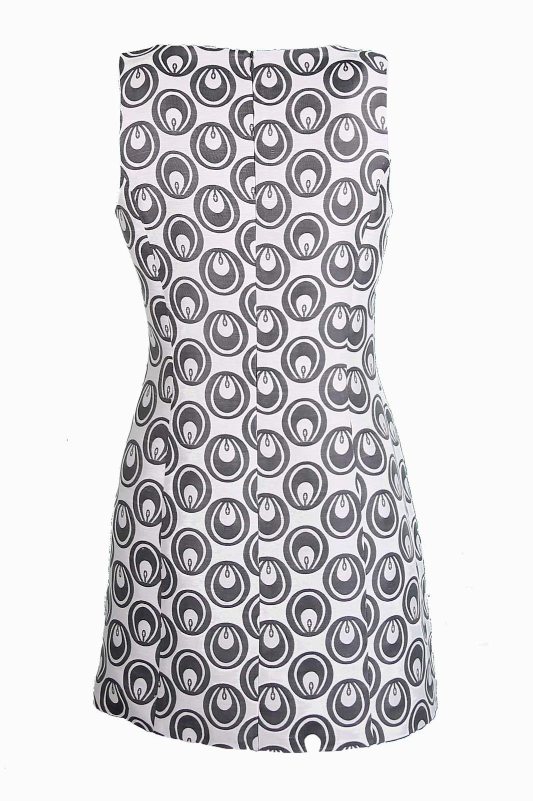 Sen A-1 Füme Damla Brokar Mini Elbise