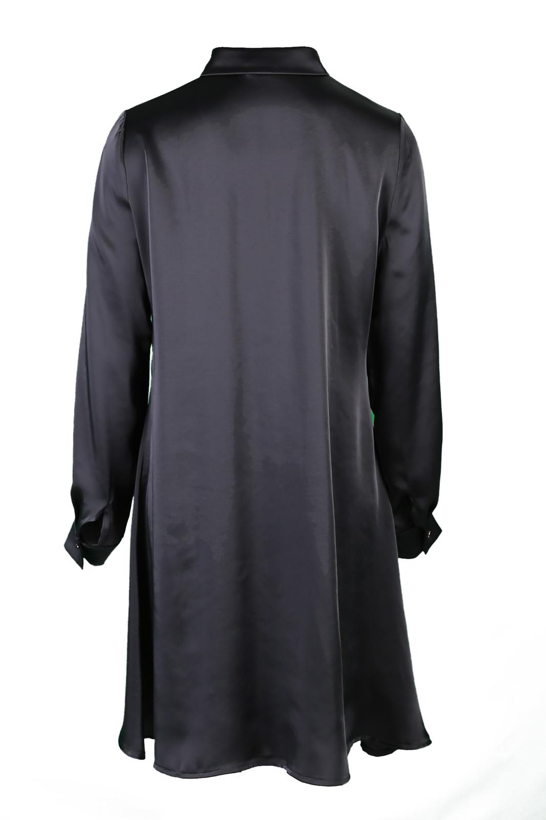 Tilda Füme Parlak Gömlek Elbise