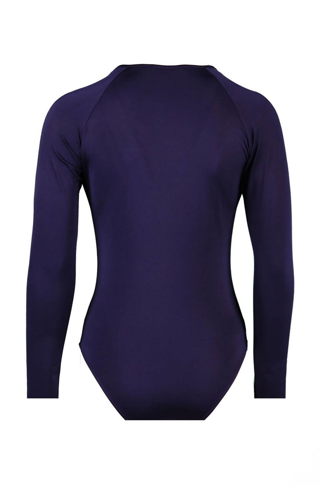 Carol Lacivert Kruvaze Yaka Uzun Kollu Body