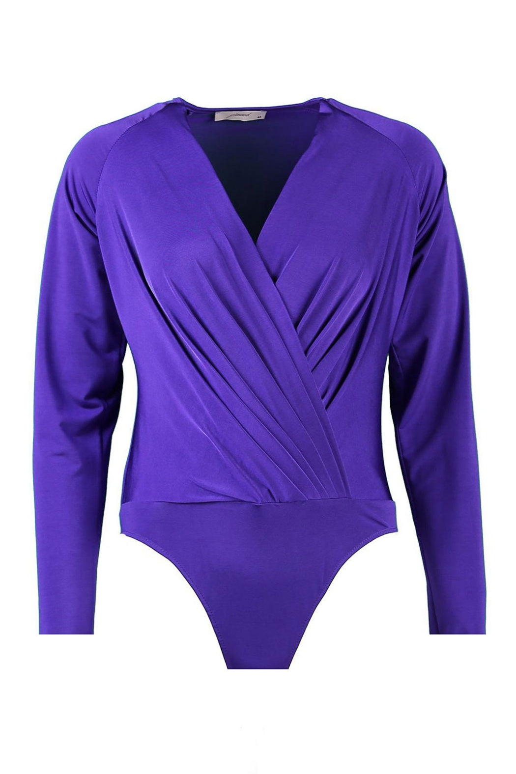 Carol Mor Kruvaze Yaka Uzun Kollu Body