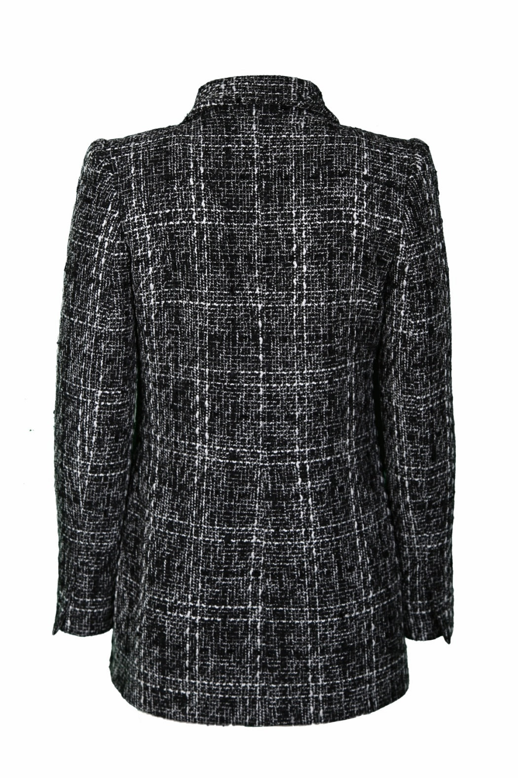 Wanda Siyah Beyaz Blazer Ceket