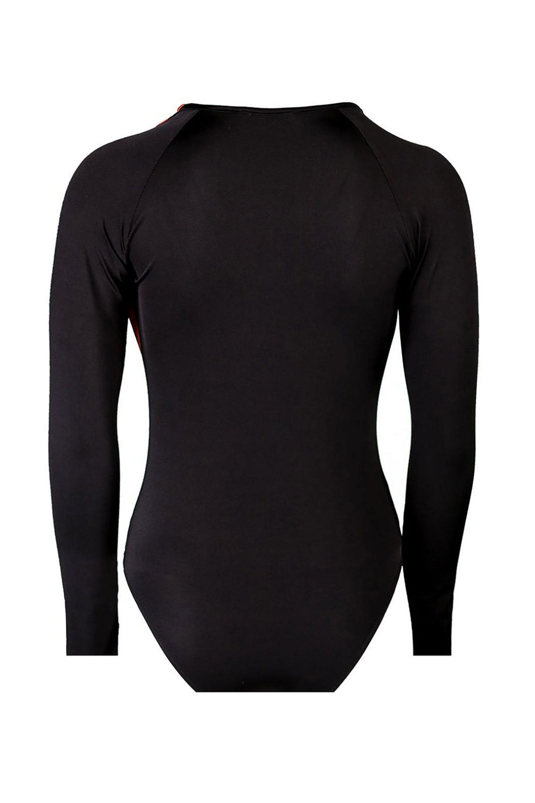 Carol Siyah Kruvaze Yaka Uzun Kollu Body