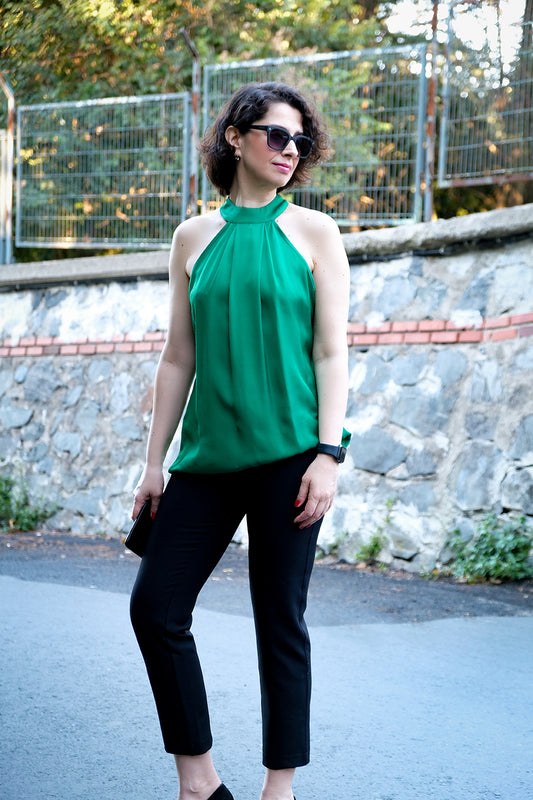 Mae Siyah Tayt Pantolon