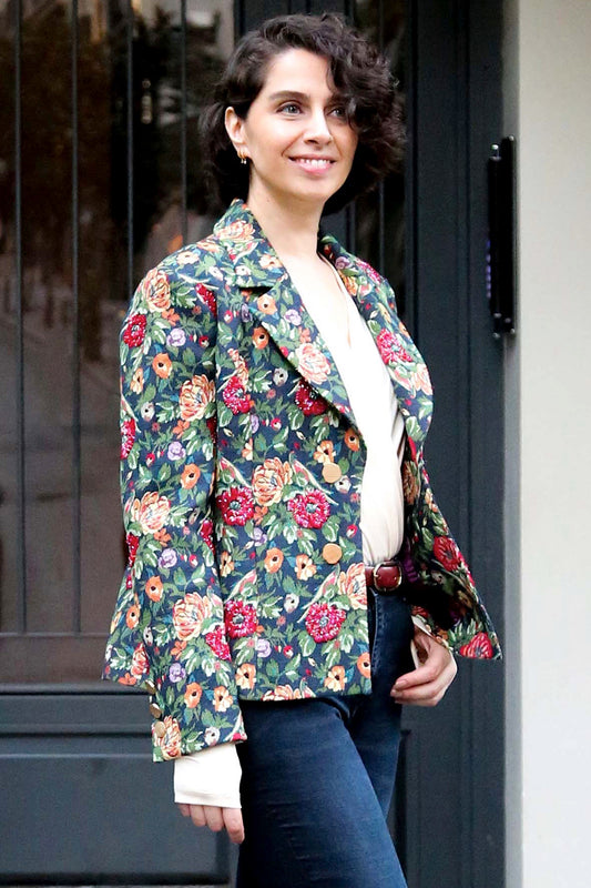 Calantha Çiçek Desenli Ceket