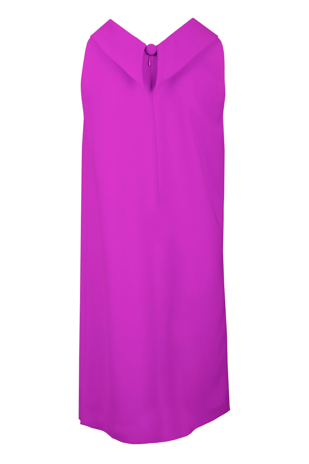 Nelly Fuchsia Sleeveless Mini Wide Cut Evening Dress