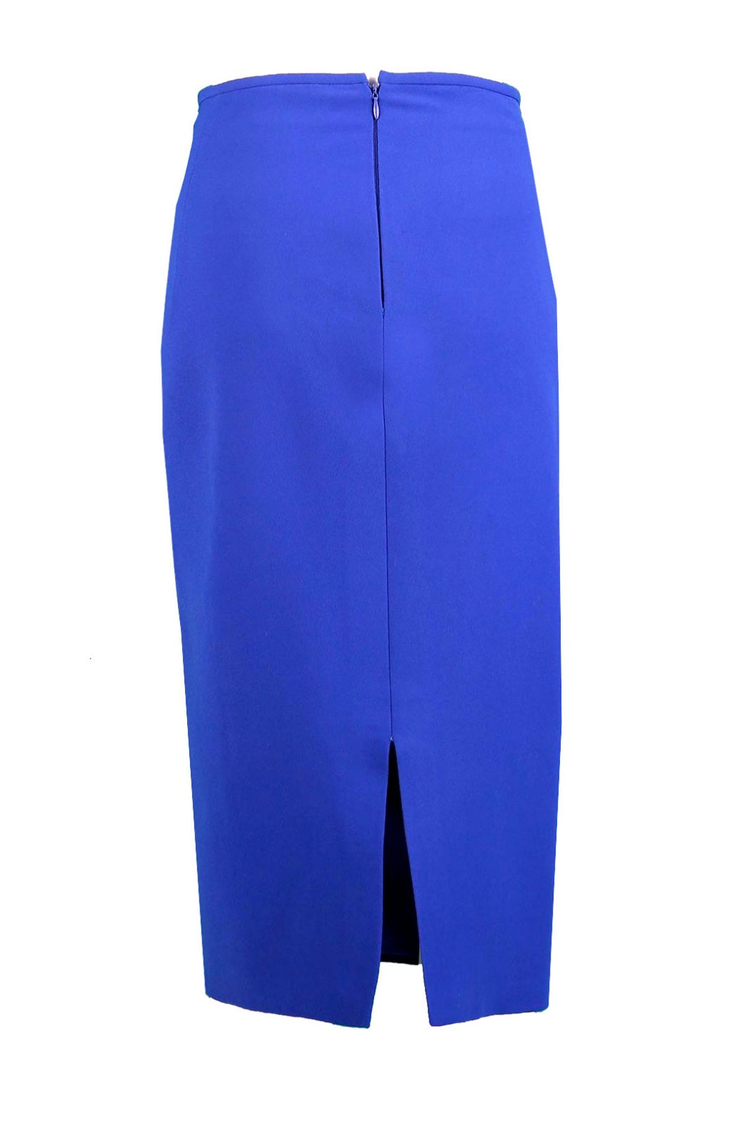 Abella Cobalt Blue Crepe Pencil Skirt