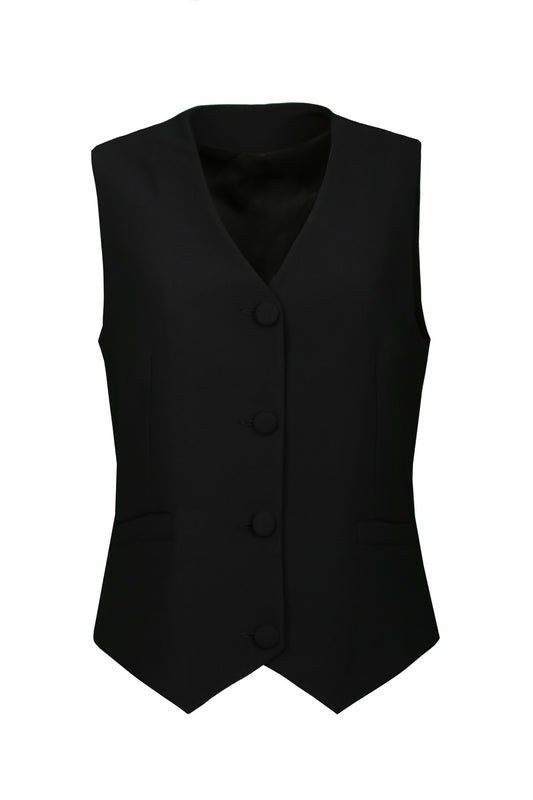 Knight Siyah Krep Yelek