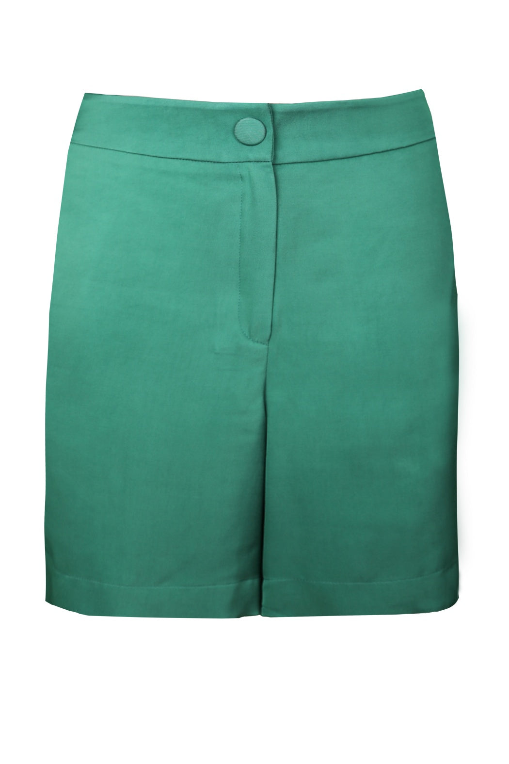 Mabelle Green Viscose Shorts