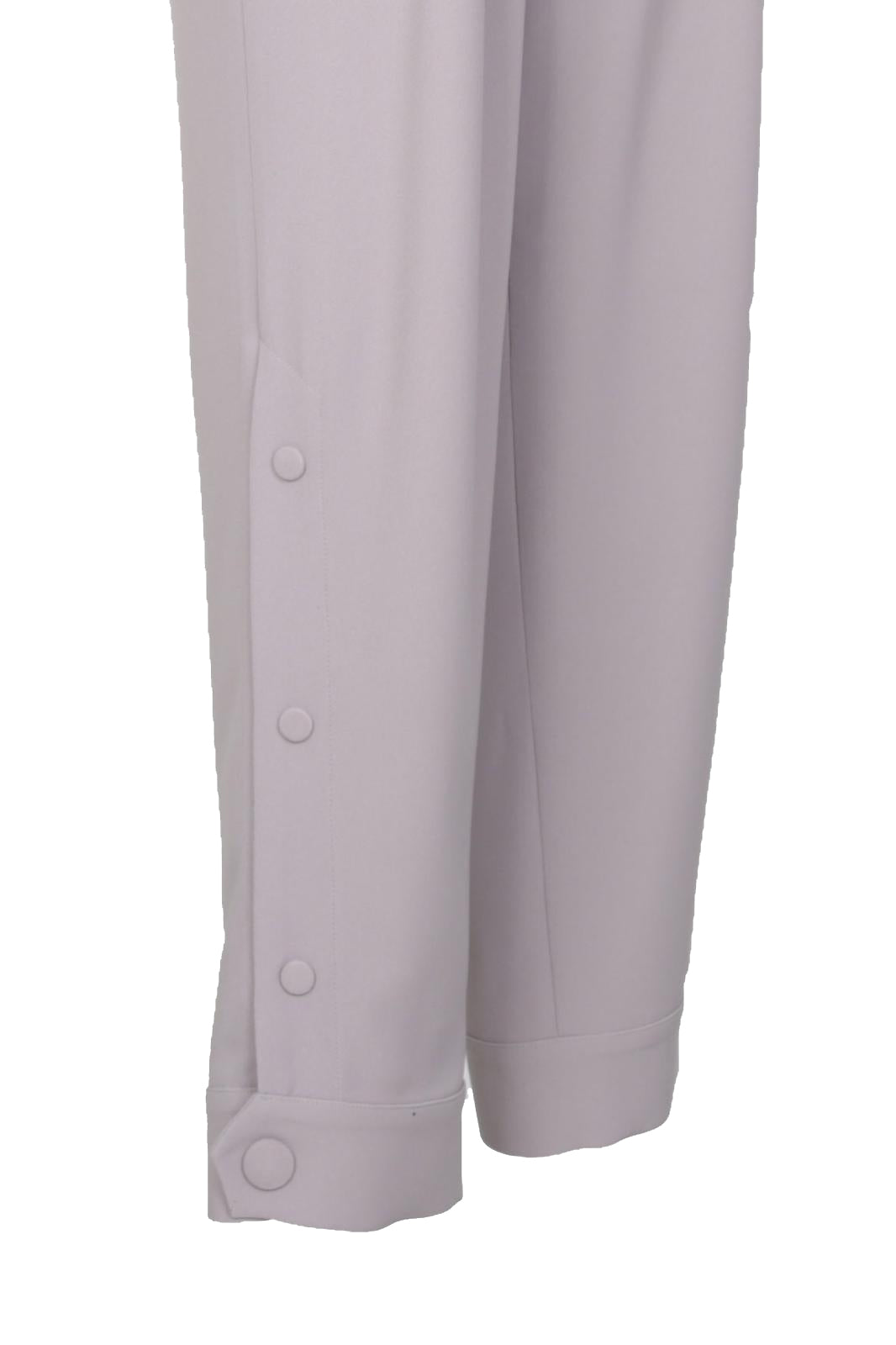 Marvel Grey Pleated Cuff Detail Crepe Women's Pants